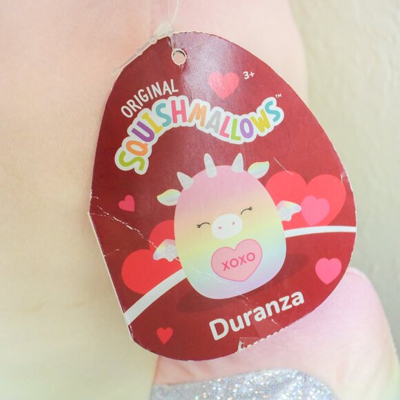 *Squishmallows* 2022 - 16" - Dragon "Duranza" Valentine's Special Edition - Picture 2 of 12